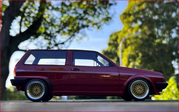 1:18 VW Polo II (Typ 86c) Steilheck Fox 1986 [Bos Model ] Tuning - VERY RAR